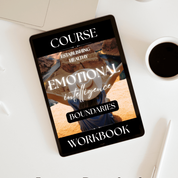 Building Emotional Intelligence Boundaries Digital Course Workbook (Personal Development-Instant Download)
