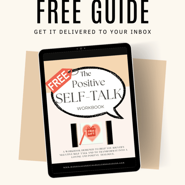 Positive Self-Talk Free Digital Workbook Mini Course (Instant Download)