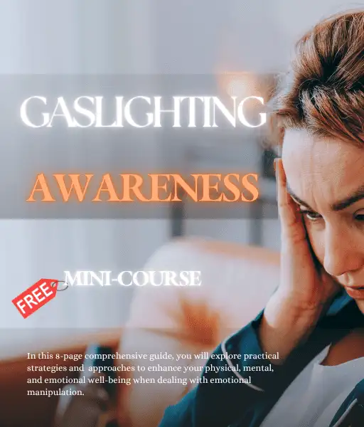 The Gaslighting Awareness Free Digital Course Workbook (Instant Download)