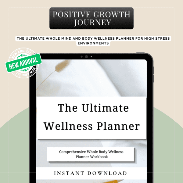 The Ultimate Wellness Planner, Workbook and Journal